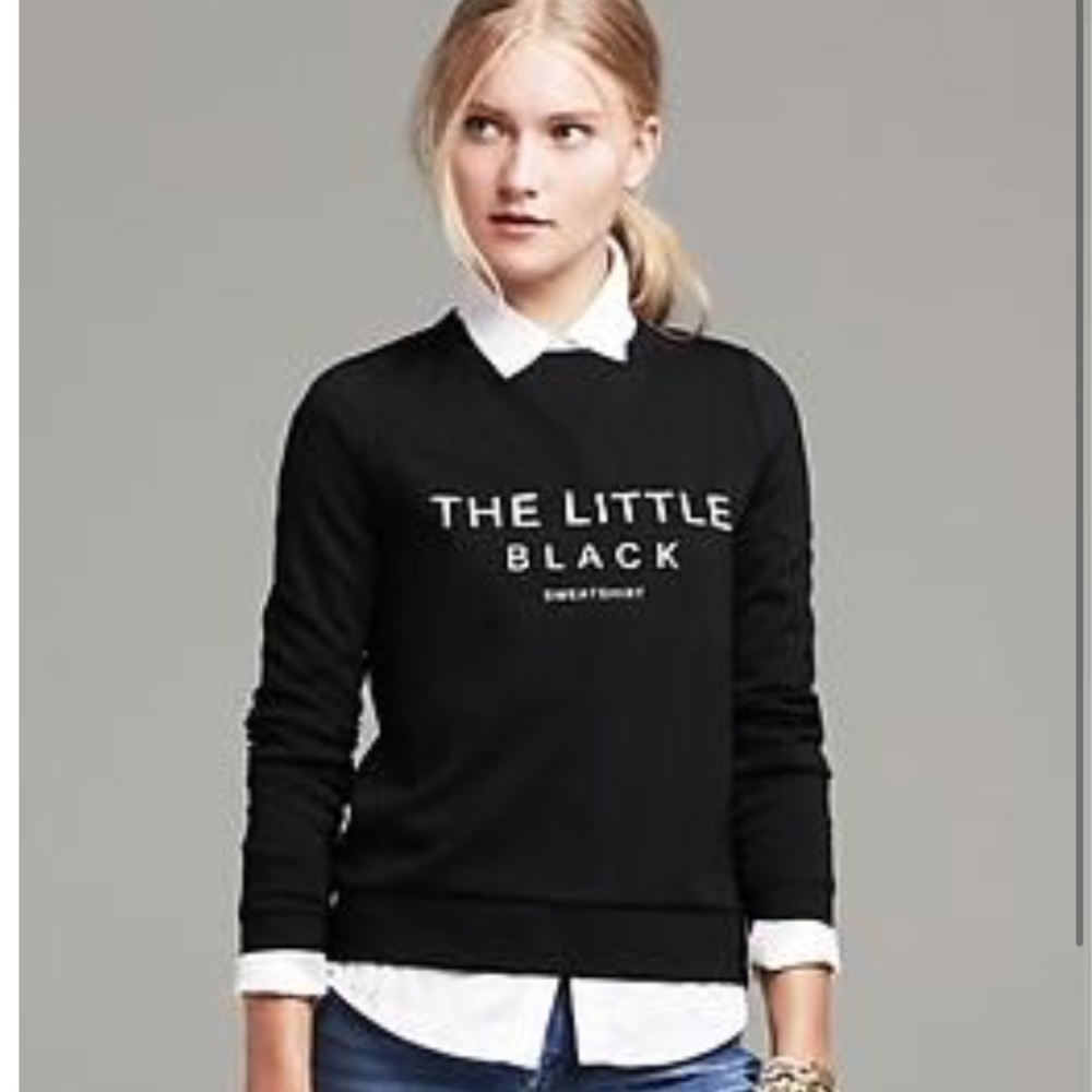 Banana republic little black sweater